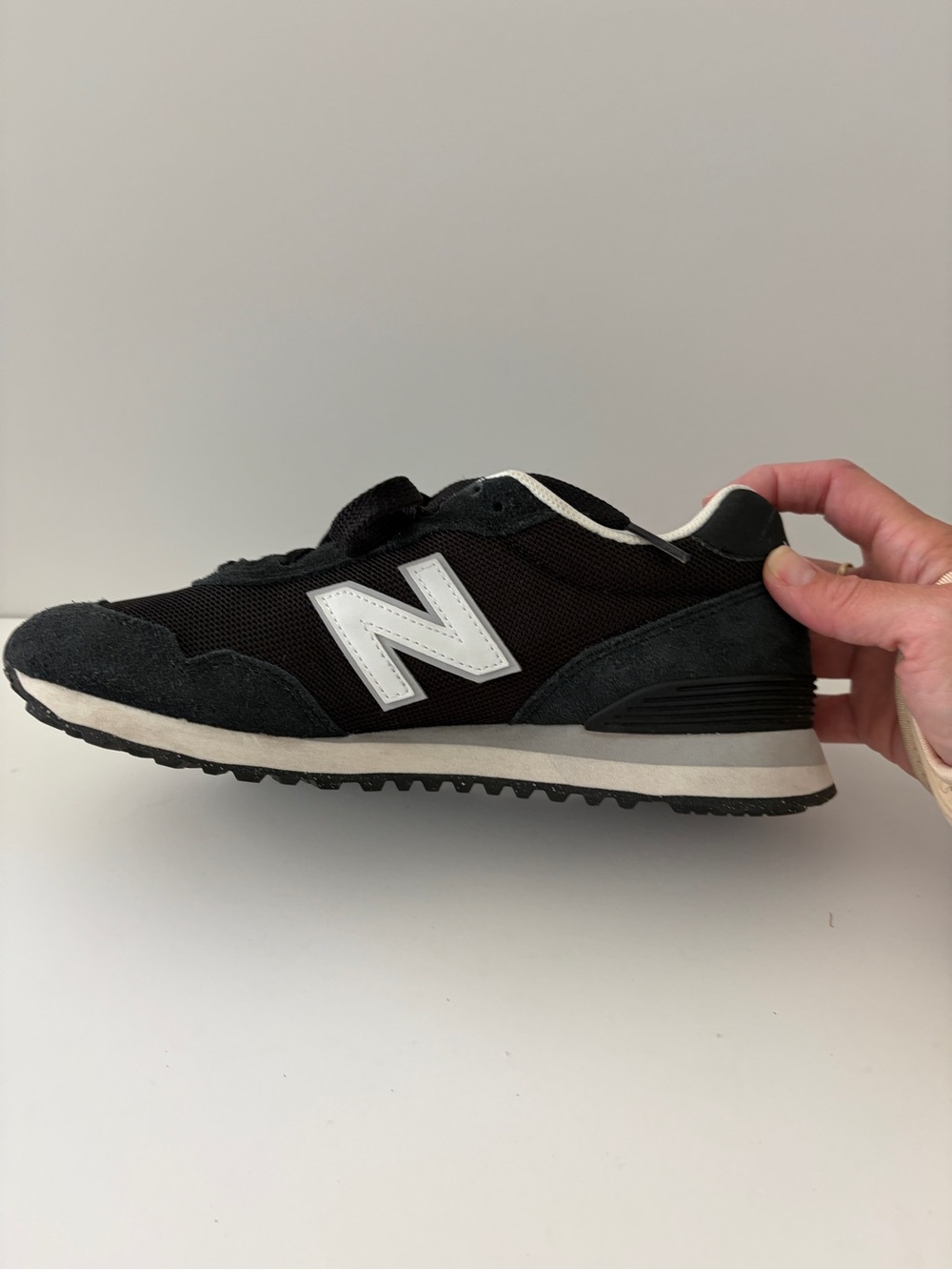 New Balance 515 Black & White Lifestyle Sneakers Women’s Size 8 - Picture 6 of 7